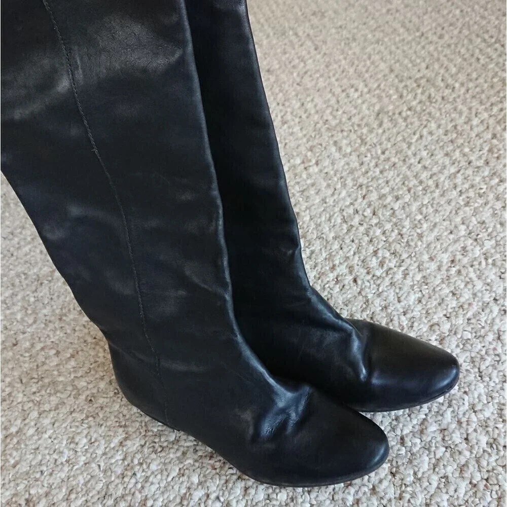 Joie Coachella Buckle Over The Knee Boots Size 36
